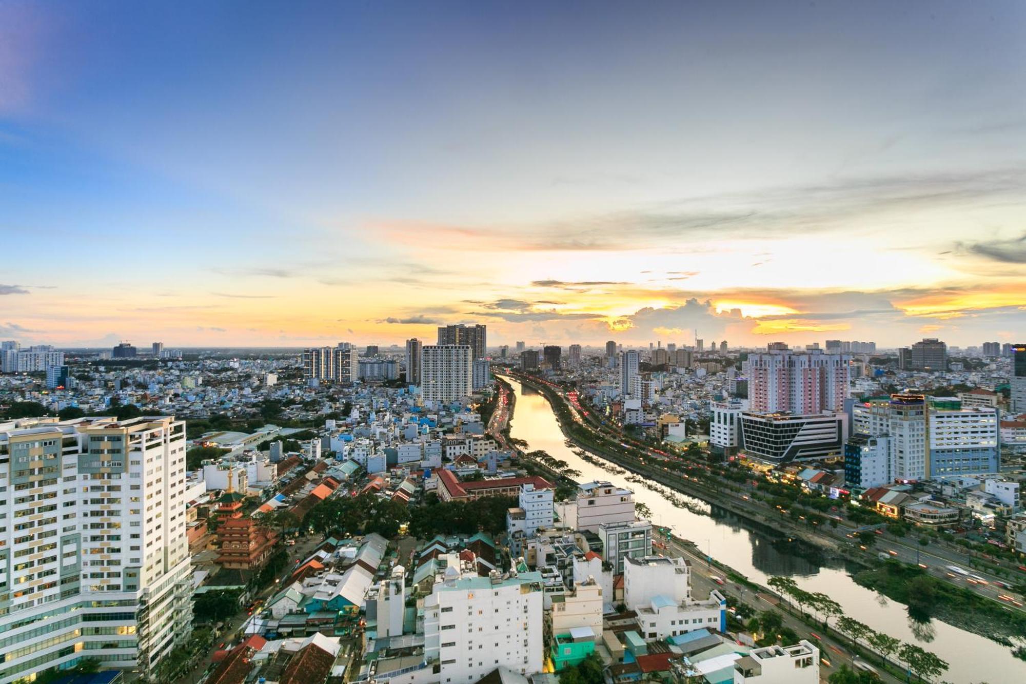 Rem Rivergate Garden Pool Signature - Free 4G Sim For 3 Nights Booking Ho-Chi-Minh-Stadt Exterior foto